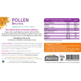 Vente en ligne de Pollens BIO Frais fleurs sauvages